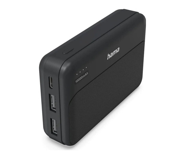 Hama POWER PACK POCKET 10 10000 mAh 2X USB-A ANTRACYT - 1548508 - zdjęcie